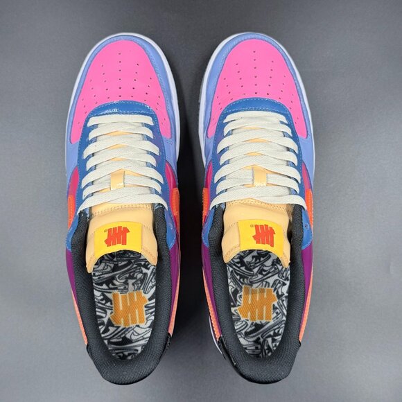 Nike Undefeated x Nike Air Force 1 Low 'Total Orange' - Picture 3 of 9